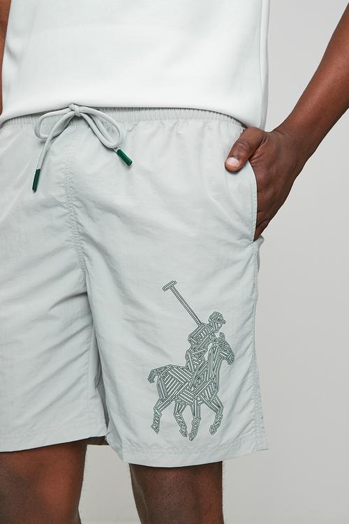 Mens sport beach short - grey