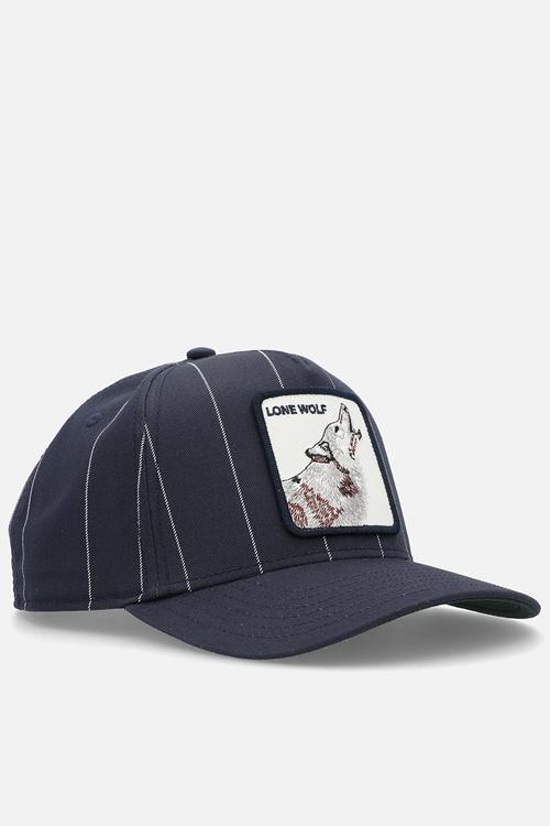 Pinstripe Wolf - Navy