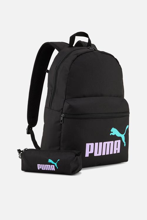 Puma Phase Backpack Set - Puma Black-Light Lavender