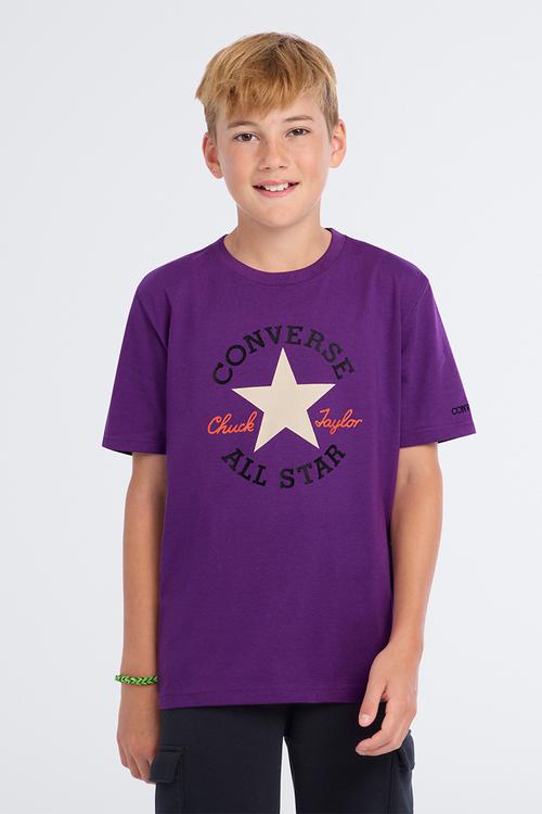 Cnvb Dissected Chuck Patch Ss - Pureple