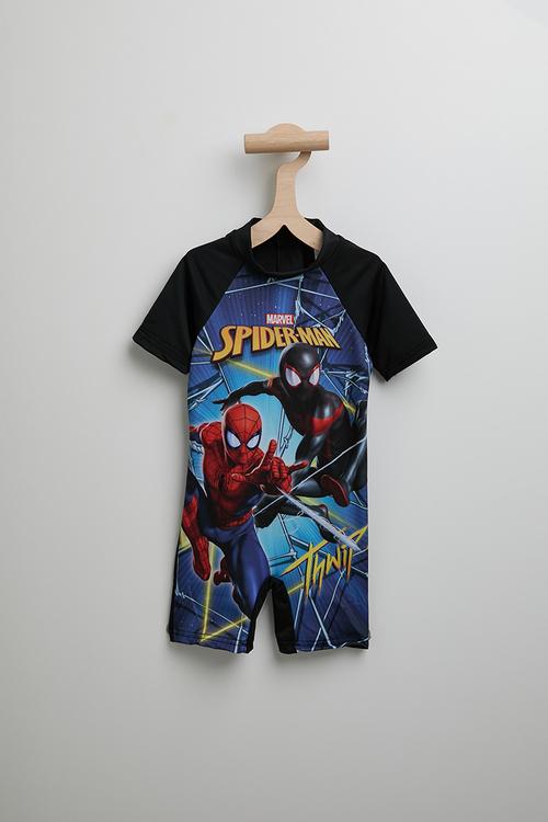 Spiderman sunsuit - black