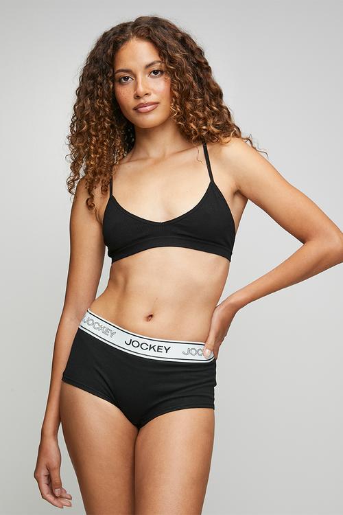 Monochrome knicker - black