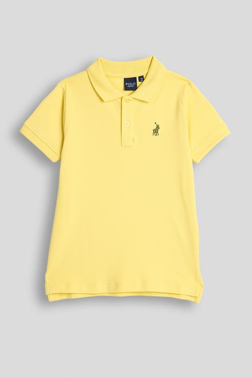 Boys Austin Ss Golfer - Yellow