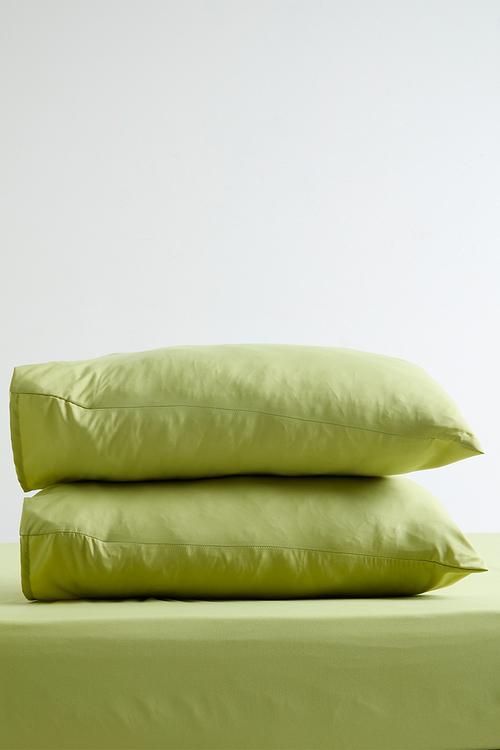 Recycled microfibre standard pillowcase set - Medow