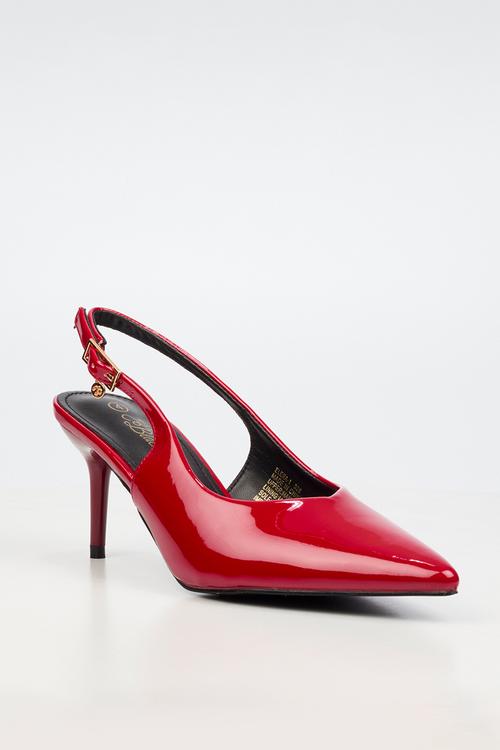 Elvera 1 classic slingback heel - red