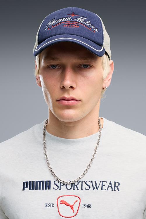 Vintage Trucker Cap - Blue