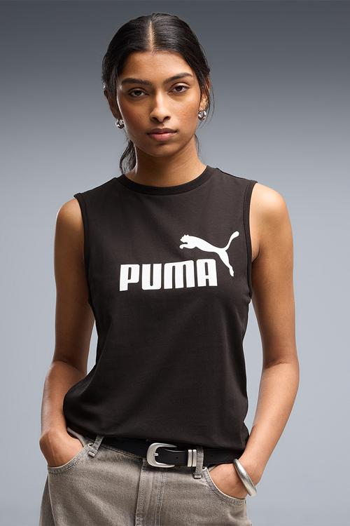 Ess No. 1 Logo Slim Tank - Puma Black