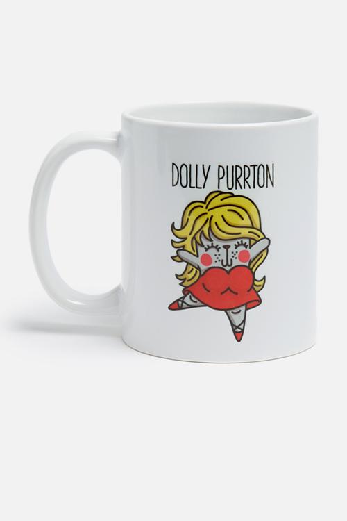 Dolly Purrton mug