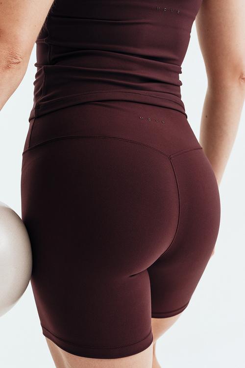 Sports cycling shorts with softmove? - chocolate plum