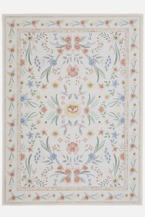 Alya Floral Rug - Multi