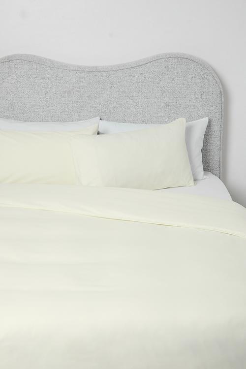 Recycled microfibre duvet set Milk