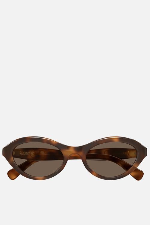 VG0008S-002 52 Sunglass - Havana