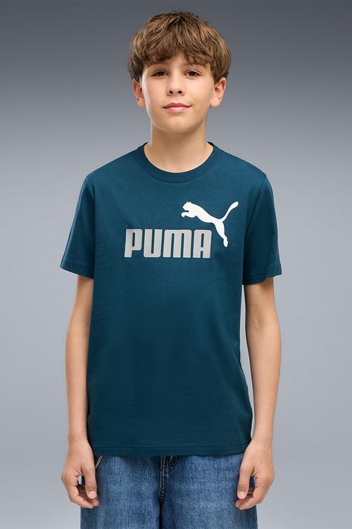 Ess 2 Color No.1 Logo Tee B - Midnight Petrol