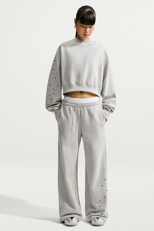 W Nk Stdo Flc Mw Std Oh Wl Pnt - Wolfgrey/Htr/Greyfog/Sail