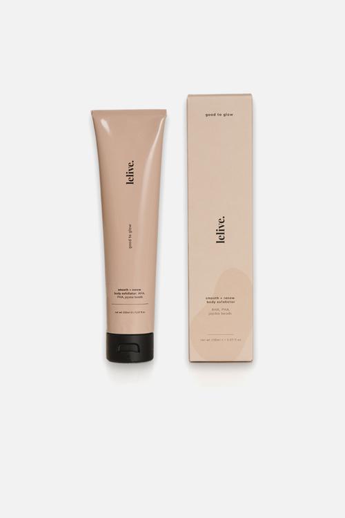 Good to glow smooth + renew body exfoliator