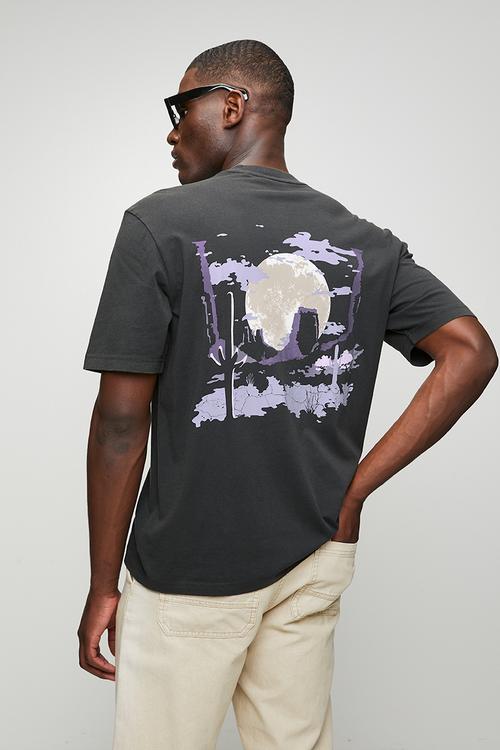 Noxwash back print - Black