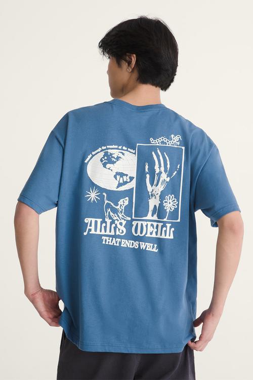 All's Well SS Tee - True Navy