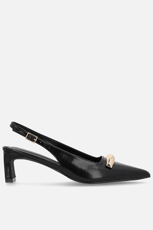 Lyric slingback heel - black