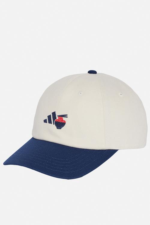 Foodgfx Dad Cap - Off White/Dark Blue