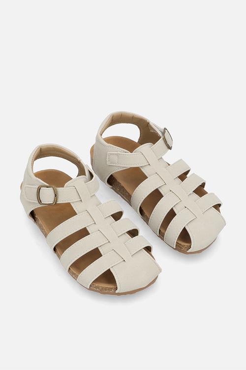 Cork cole fisherman sandals - bone