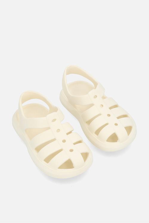 Foam fisherman sandals - bone white