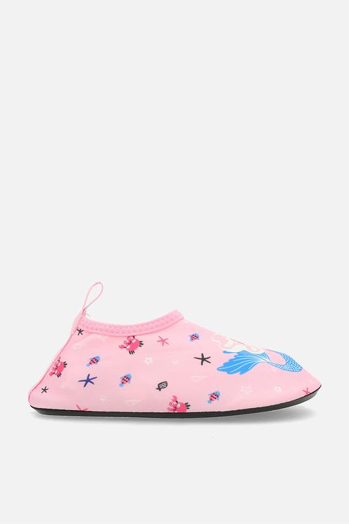 Mermaid print water shoes - pink