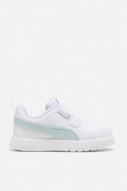 Courtflex V3 V Inf - Puma White-Aqua Glow