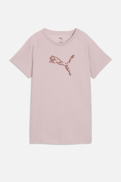 Plus ess sequins tee - misty pink
