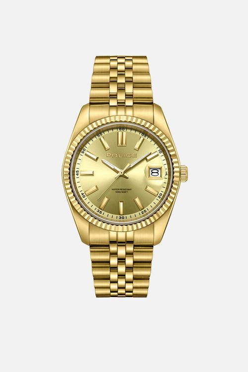 Ip Gld Case Gld Dial Gld Stl Bracelet Strap -Gold
