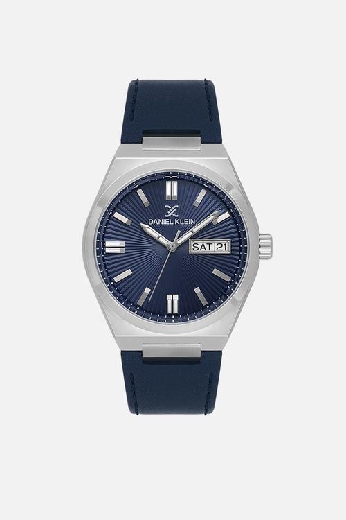 DK114059-2 Watch - Silver & Blue