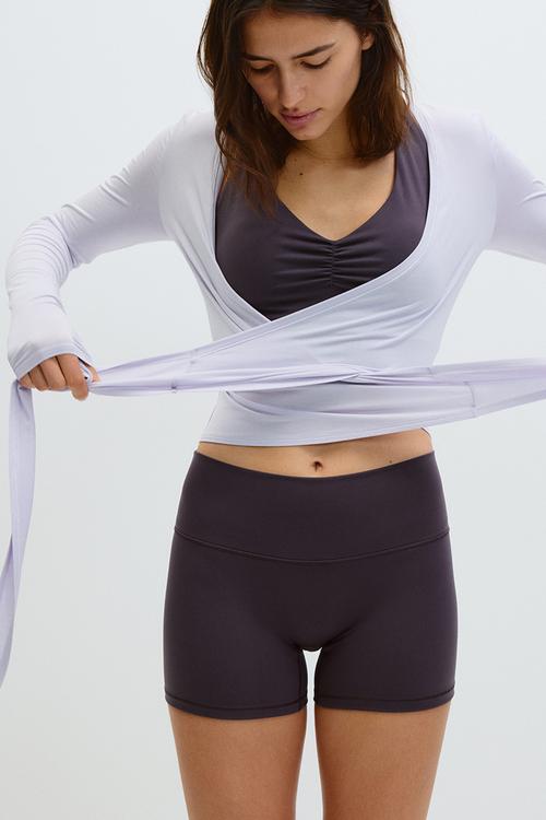 Sports hotpants with softmove™ - plum