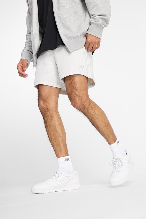 Athletics French Terry Shorts-Grey Matter