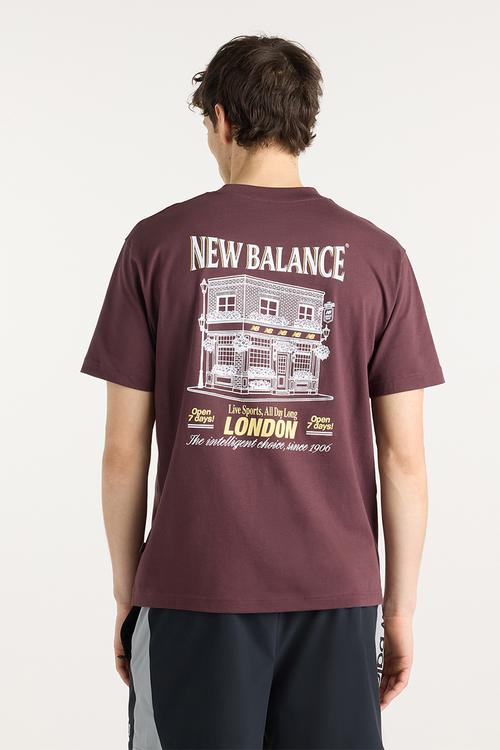 Grab A Bite London Tee - Purple