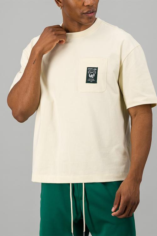 L0CKY43 Tee  - Stone