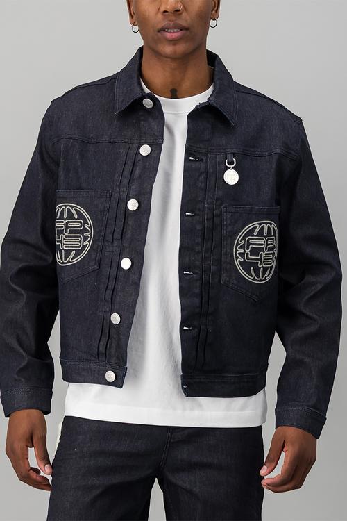 F1N4LB0SS Jacket  - Blue/Black