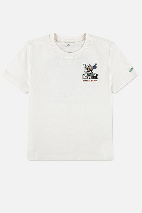 Cnvb Varcity Whimsy Short sleeve Tee - Egret