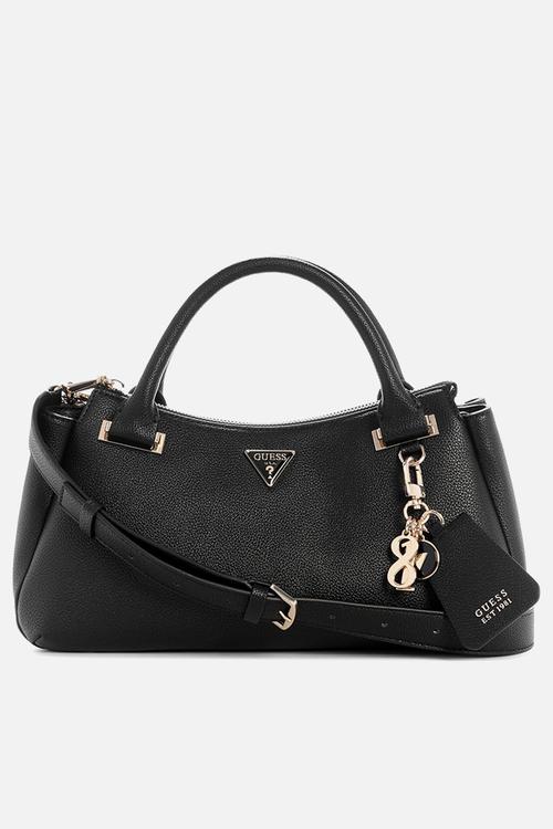 Evie Triple Comp Satchel - Black