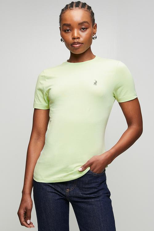 Wmn Allie Ss T-Shirt - Soft Aloe