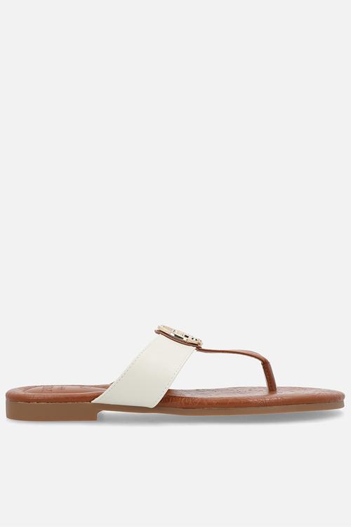 Big pony flip flop sandal - tan
