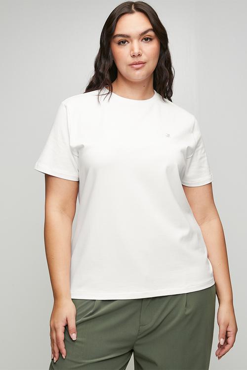 Wmn allie ss t-shirt - white
