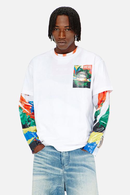 Diesel X Daliwonga T-Shirt - White