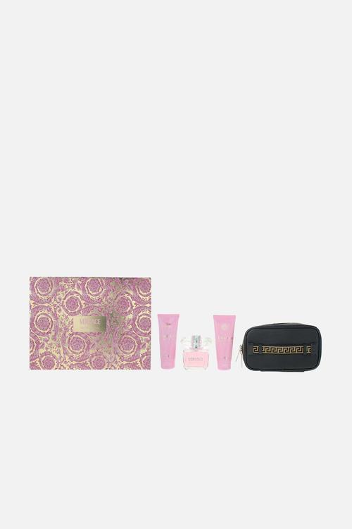 Versace Bright Crystal 4 Piece Gift Set Edt - 90ml (Parallel Import)