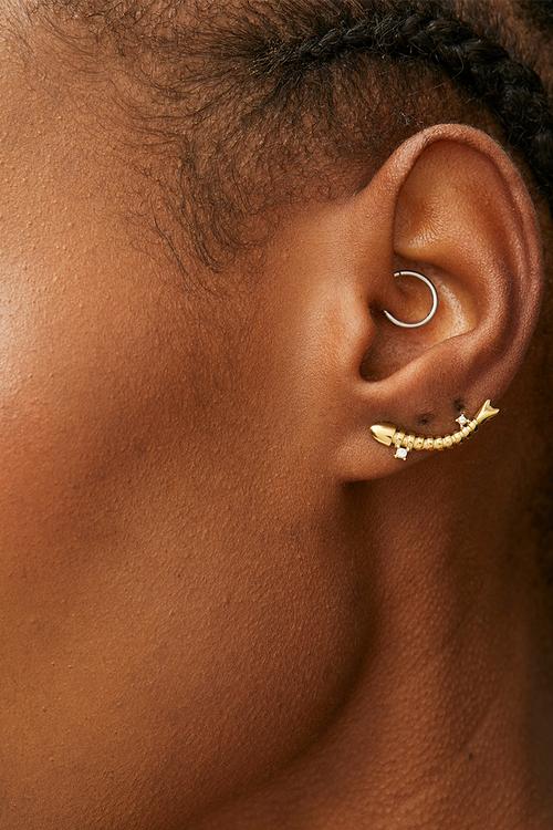 Trendy Designer Earrings - Gold