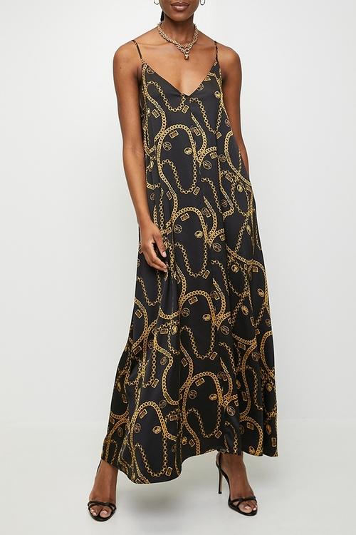 Ladies zahara camisole dress - black
