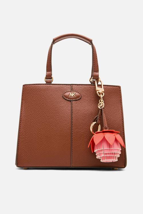 Satchel w/ Detachable Strap - Hazelnut