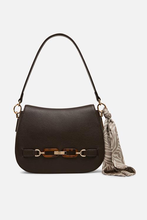Medium Flap - Espresso/Pearl White-Sesame