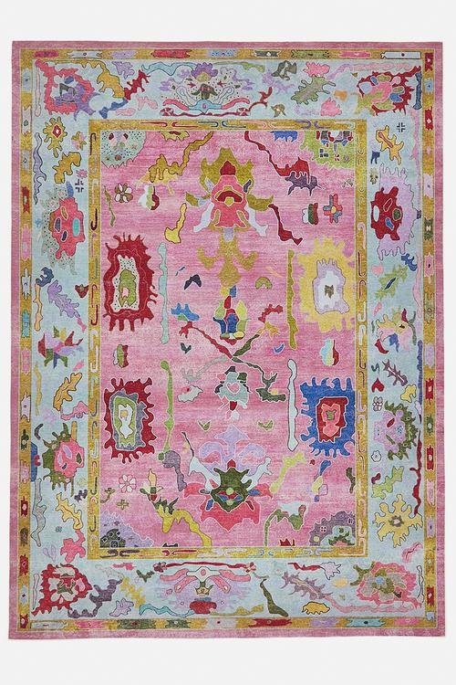 Zuri Antique Rug Blush