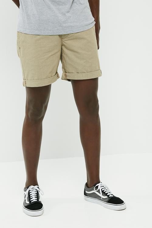 Elasticated chino shorts