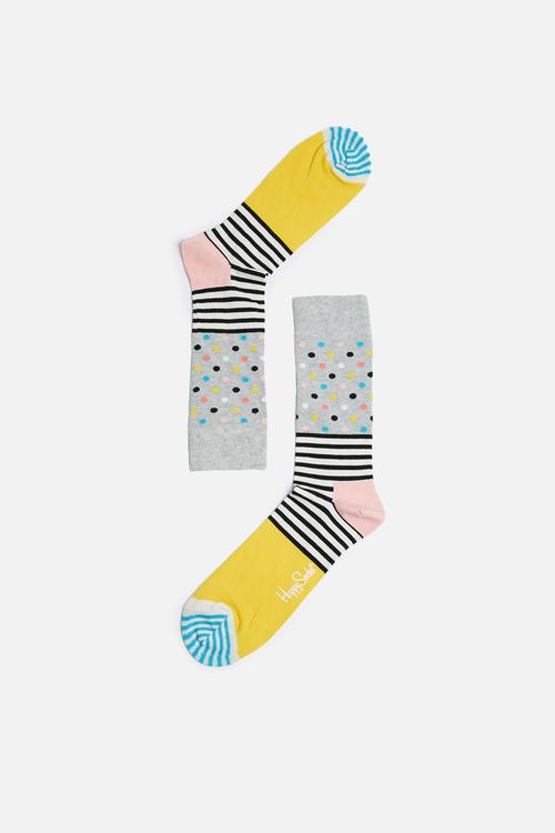 Stripe dot socks