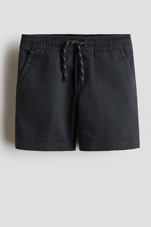 Cotton shorts - dark grey